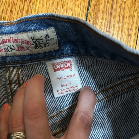 Vintage vtg Levi’s 900 Series SIZE 9 High Rise Slim Ankle Jeans Runs Small - Picture 7 of 10